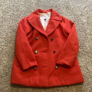 Old Navy girls size large red jacket